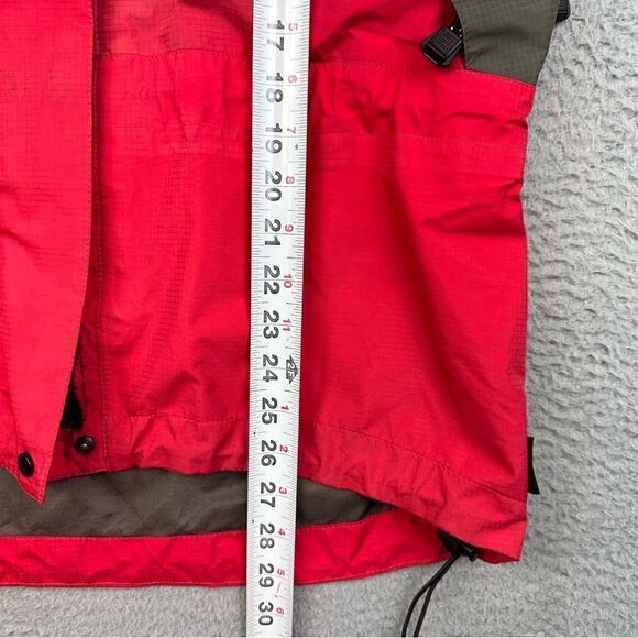 Vintage Moonstone Jacket‎ Womens Medium Red Pit Vents Hiking Camp Branded Fabric - Picture 13 of 16
